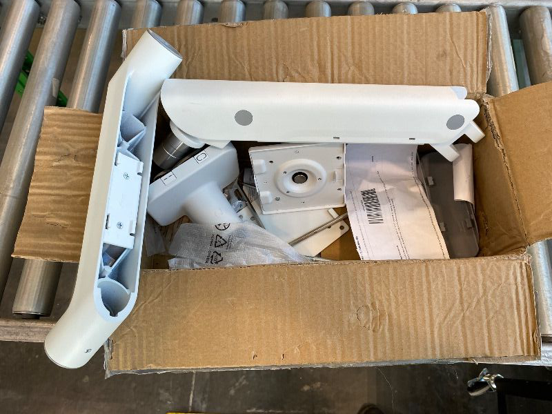 Photo 1 of *Missing Hardware and possibly other parts* monTEK Sleek Aluminum Monitor Arm for 17–57” Ultrawide Screens up to 59 lbs, USB 3.0 A/C, Heavy Duty Single Monitor Arm Desk Mount, Pneumatic Lift, Quick-Release Plate, Clamp/Grommet, Max VESA 100x100