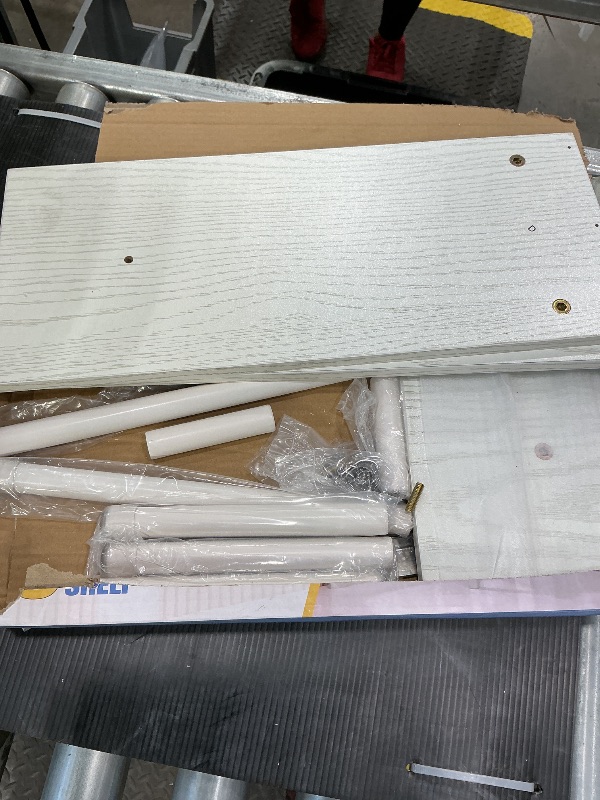 Photo 1 of ***SEE CLERK COMMENTS*** JayRex Bathroom Organizer Countertop Corner Shelf, 3 Tier Moveable Organizer for Make Up, Dresser Table, Desktop (White)