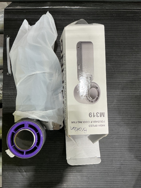 Photo 1 of **TESTED** Coolhill Handheld Portable Fan with Ice Cooler: 100-Speed 5500mAh Rechargeable Handheld Fan, 12H Time Hand Cooling Personal Fans with 20000 RPM Air Turbo Tech for Travel Outdoor (Purple)