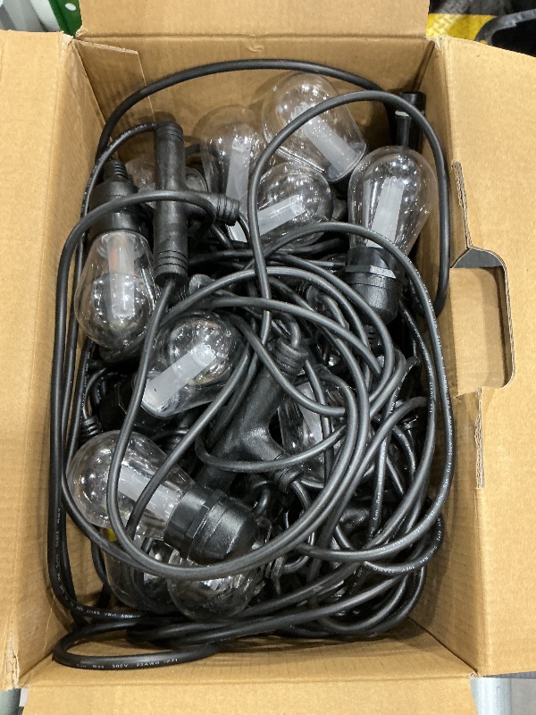 Photo 1 of *Missing Parts - Check clerk notes*
XMCOSY+ Smart Outdoor String Lights, 98Ft Patio Lights Waterproof, App Control, Compatible with Alexa, RGBCWIC Color Changing LED String Light for Outside