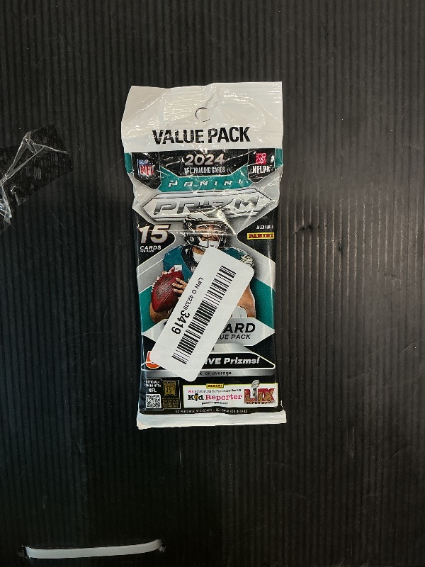 Photo 1 of 2024 Panini Prizm NFL Football Trading Cards Fat Pack