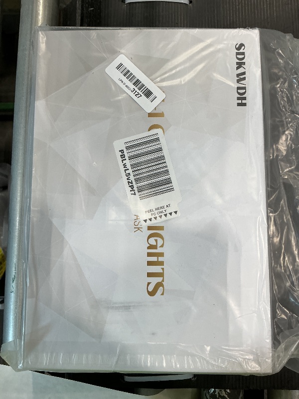 Photo 1 of *Missing Parts - Check clerk notes*
SDKWDH Red Light Therapy for Face, 7 Colors LED Face Mask Light Therapy At Home, Led Face Mask Light Therapy, White