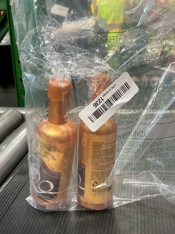 Photo 1 of 2 Pcs Catalytic Converter Cleaner Auto Parts Engine, Exhaust System Pipe Carbon Removal Cleaner Treatment Additive Oil, Fuel System Treatment Oil Additive for Gas and Diesel Car