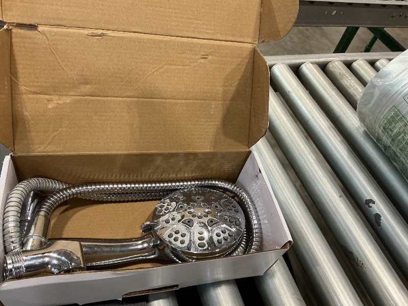 Photo 1 of **VERY USED** Shower Head with Handheld High Pressure-Full Body Coverage Powerful Rain Showerhead Extra 60" Long Hose and Adjustable Brass Joint Holder- The Perfect Detachable Heads for Bathroom Upgrade