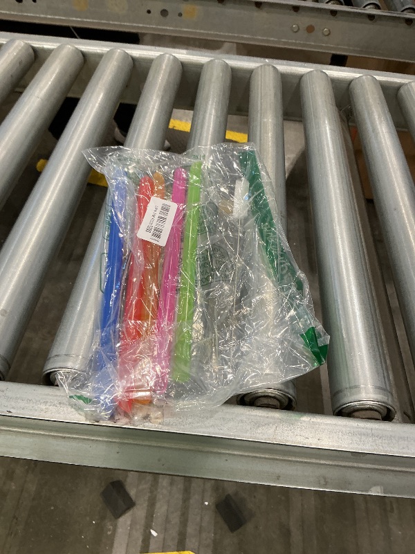 Photo 1 of [Angled Tips] 8 Pcs Reusable Boba Straws & Smoothie Straws - Multi Colors Jumbo Wide Reusable Straw, BPA FREE Food-Grade Plastic Straw for Bubble Tea(Tapioca, Boba Pearls), Milkshakes with 2 Brushes