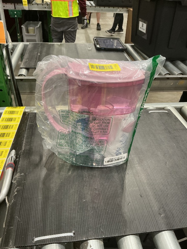 Photo 1 of *Major Damaged*
Brita Small 6 Cup Space Saver Water Filter Pitcher with 1 Standard Filter, Space Saver, Purple (Purple)*See Clerk Notes*