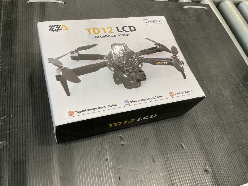 Photo 1 of *USED*
Toladrone Brushless Motor Drone with LCD Screen Remote Control Drone for Beginners Drones with Camera Foldable RC Quadcopter for Adults TD12LCD