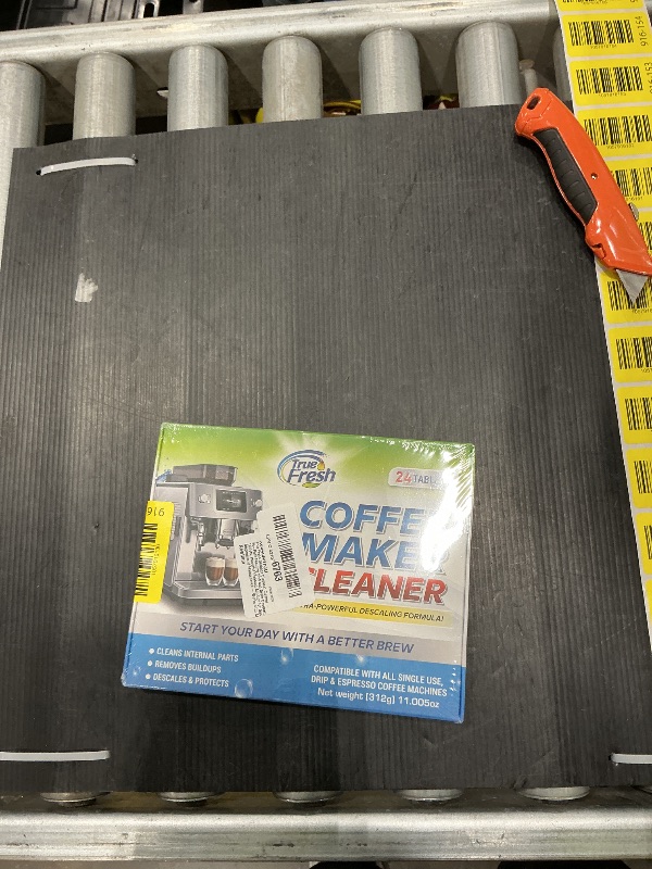 Photo 1 of True Fresh Coffee Machine Descaler & Cleaner Tablets - 24 Count, Uses for Keurig, Breville, Miele, Delonghi, Ninja, Nespresso, Coffee Maker Pot cleaning Tabs, Descale Drip Coffee & Espresso Machines