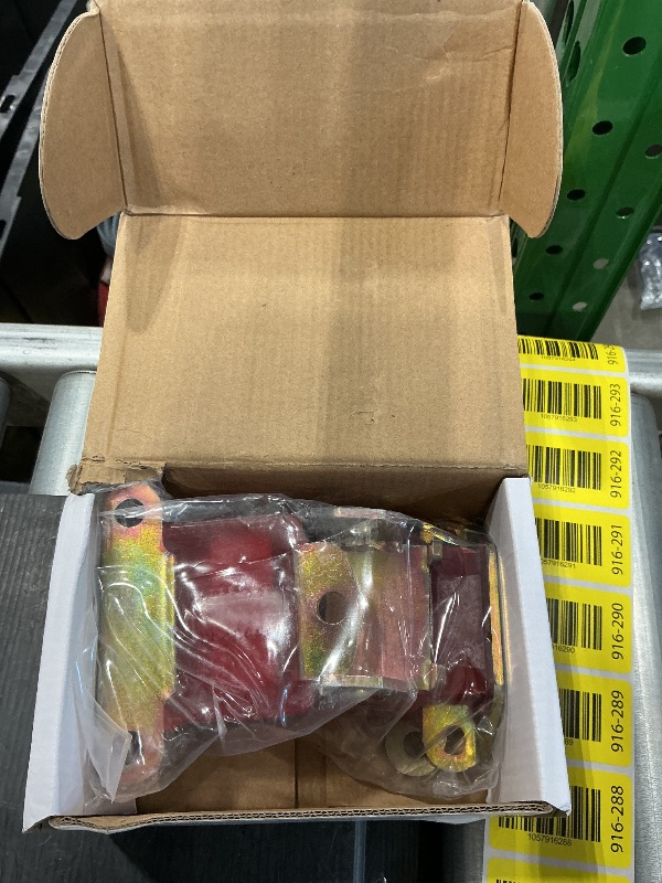 Photo 1 of 1 Pair SHLPDFM Red Polyurethane Motor Mounts Engine zinc Plated Steel 3990914 3960768 6258154 Comptible with Small Big Block Chevy SBC BBC 350 454