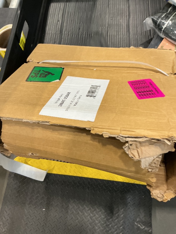 Photo 1 of **MISSING PARTS UNKNOWN**
Signature Fitness Cast Iron Standard Weight Plates Including 5FT Standard Barbell with Star Locks, 45-Pound Set (35 Pounds Plates + 10 Pounds Barbell), Multiple Packages, Style #3