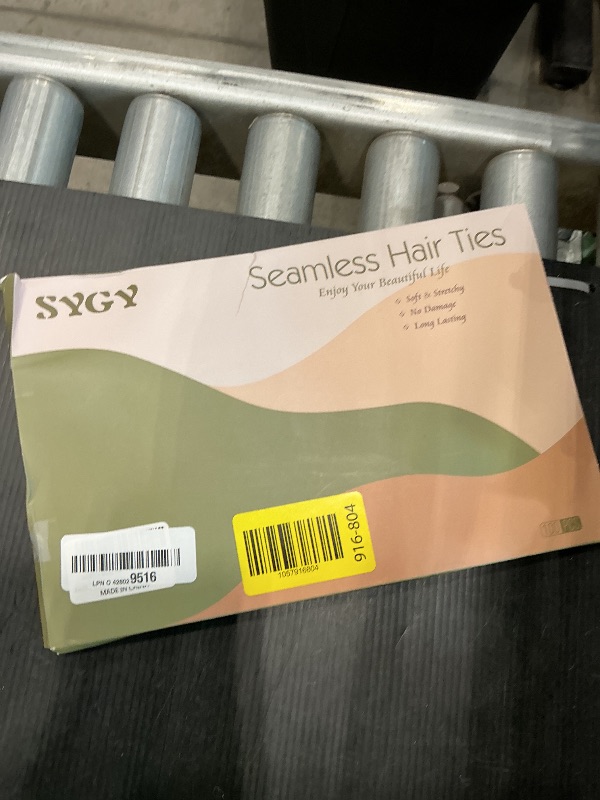 Photo 1 of 100PCS Black Hair Ties for Women, Seamless Cotton Hair Bands, No Crease No Damage Hair Tie for Thick Thin Hair, Soft Ponytail Holders Hair Accessories for Girls, Chirstmas Gifts