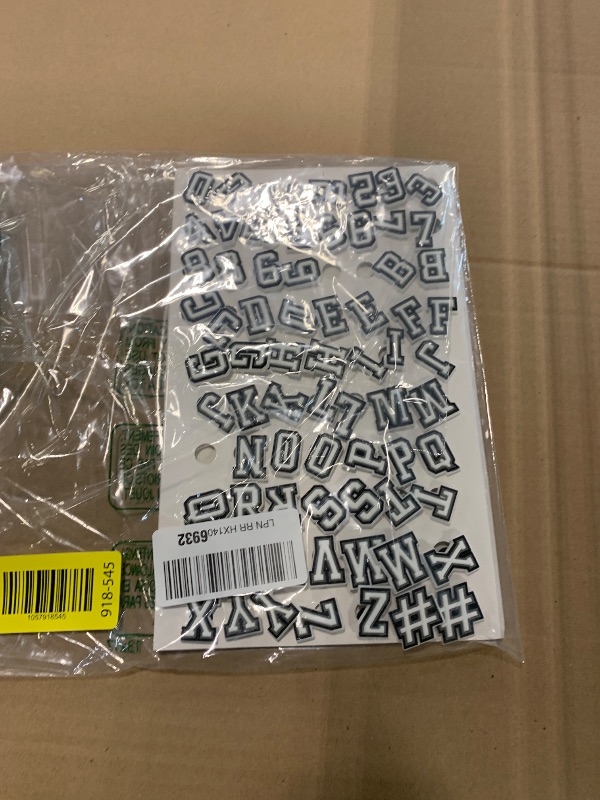 Photo 1 of ****** MISSING 3 CHARMS****** 74 Pack Letter Decoration Charms 0-9# Number, Alphabet ABC-Z Characters for Boy Girl Teens Men Women and Adults