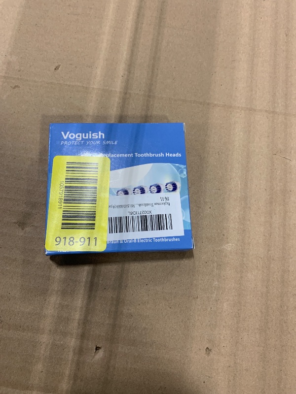Photo 1 of Replacement Toothbrush Heads Compatible with Oral B Braun, 4 Pack Professional Electric Toothbrush Heads Brush Heads Refill for Oral-B 7000/Pro 1000/9600/ 500/3000/8000