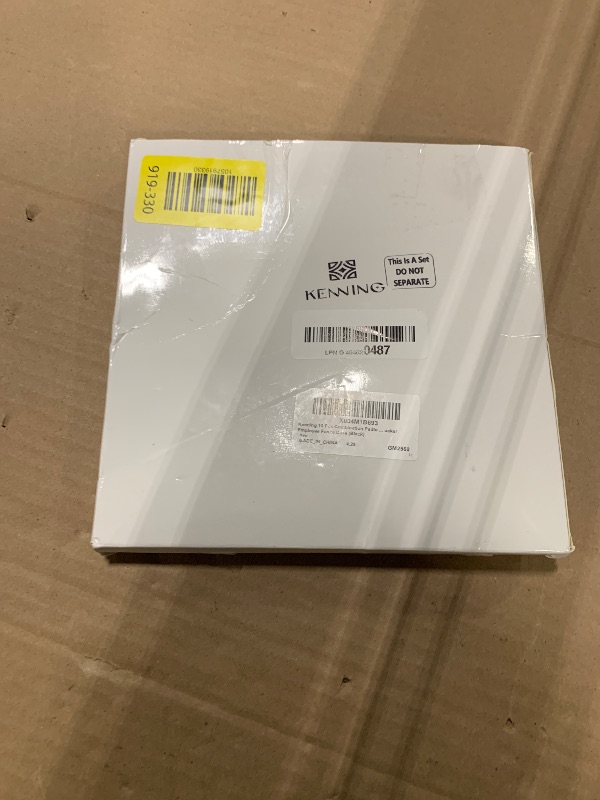 Photo 1 of ****MISSING 6 PCS**** Kenning 10 Pcs Combination Padlock 4 Digit Combination Lock with Keys Locker Resetable Security Outdoor Waterproof Gate Lock for School Sports Gym Locker Employee Fence Case (Black)