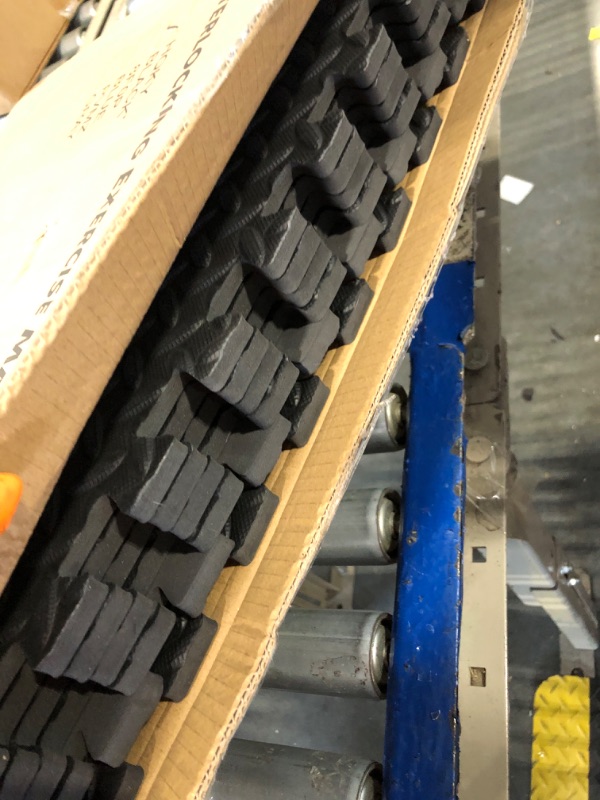 Photo 1 of [MISSING ITEMS] Yes4All EVA Interlocking Mats, Puzzle Floor Tiles, Foam Floor Padding with Border for Furniture, Home Space, Living Room, Garage 24 SQFT