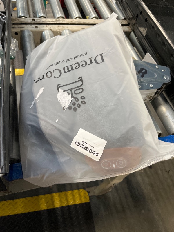 Photo 1 of **MISSING CHARGER/CABLE**DreemCore 3-in-1 Neck Massager Pillow with Heating & Traction & Vibration, 3D Ergonomic Cervical Pillow for Neck Back Shoulder Pain Relief,Dark Grey