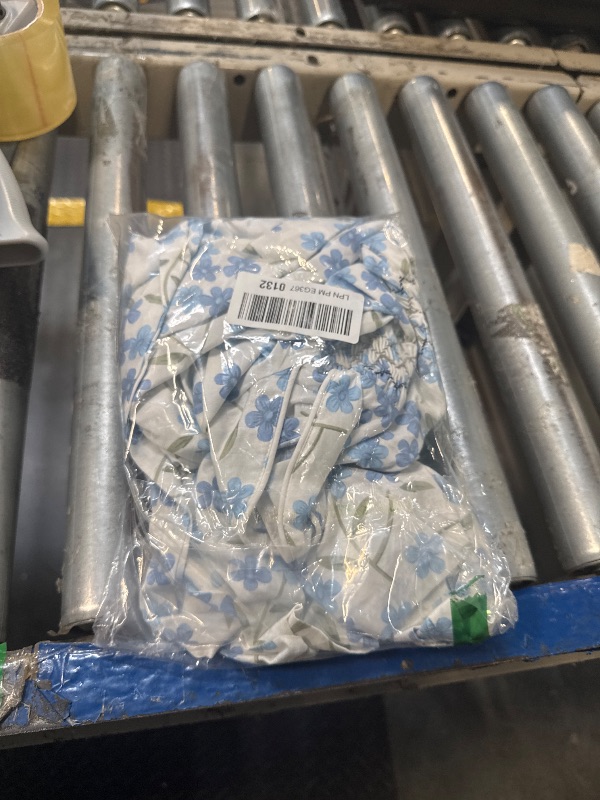 Photo 1 of *****HAS A STAINED*** Girls Smocked Blue Dress Toddler Floral Girls Summer Dress Vintage Dresses 5T Girls Summer Clothes