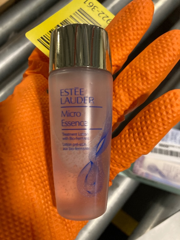 Photo 1 of * used* Estée Lauder Micro Essence Treatment Lotion with Bio-Ferment | Toner for Face, Travel Size, 1 Fl Oz