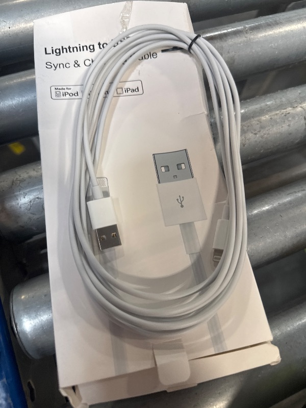 Photo 1 of ** ONLY 1 **  2pack 10ft iPhone Charger, [Apple MFi Certified] Long iPhone Charger Cord 10 ft, Apple Lightning to USB Cable, 10 Foot Fast Charging Cords for iPhone Charger 14/13/12/11/13 Pro/13 Max/X/XS/XR/XS