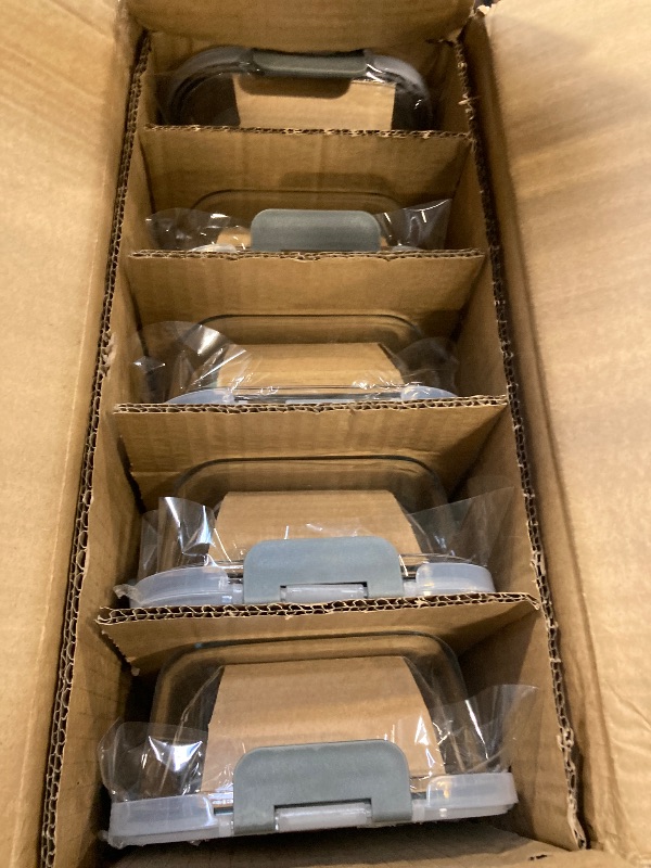Photo 1 of [10-Pack] Glass Meal Prep Containers with Lids, MCIRCO Food Storage Containers with Snap Locking Lids, Airtight Lunch Containers, Microwave, Oven, Freezer and Dishwasher