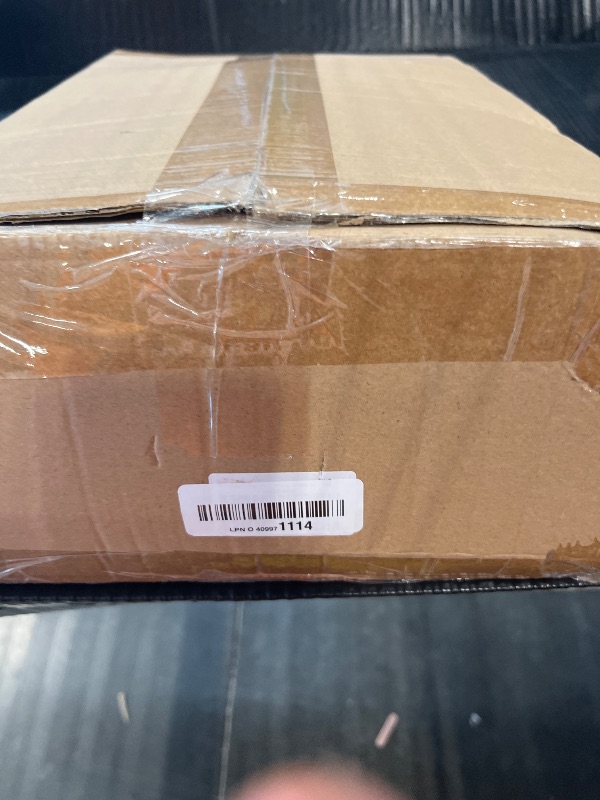 Photo 1 of ***MISSING 2 SIDES PANELS***Thicken & Sturdy Clear Shoe Storage Organizer with Magnetic Door, Stackable Boxes for Closet, Foldable Space-Saving Shoe Rack for Sneaker Boot Container, Plastic Shoe Cabinet Shoe Box 6 Pack, White