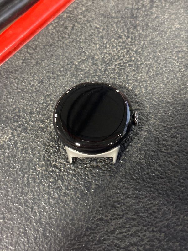 Photo 1 of Google Pixel Watch 3 (41mm) Latest Model - Android Smartwatch, Heart Rate Tracking, Fitbit Advanced Running, Fitness Insights, 24-Hour Battery - Matte Black Aluminum Case - Obsidian Band - Wi-Fi