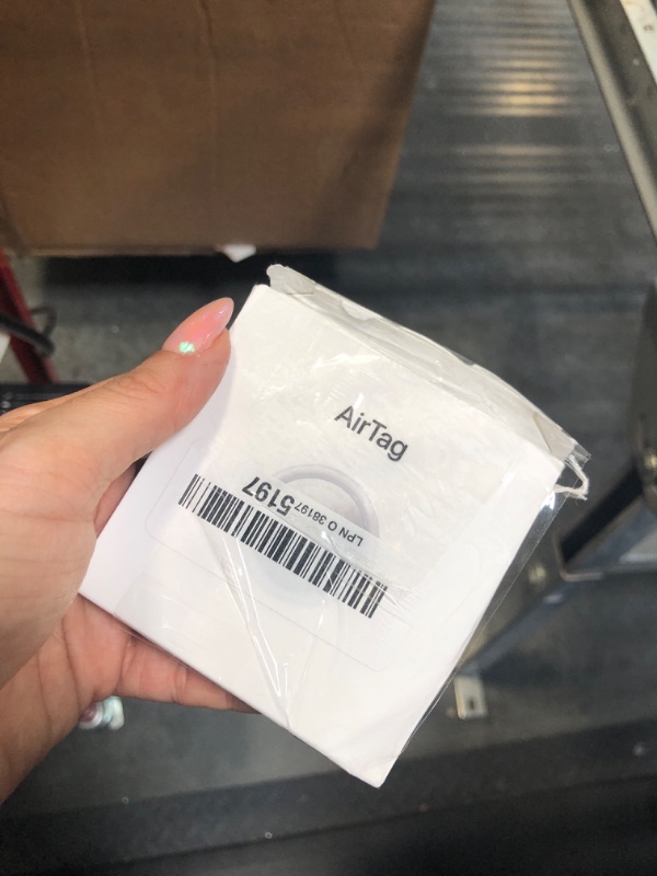 Photo 1 of **LOCKED** Apple AirTag. Keep Track of and find Your Keys, Wallet, Luggage, Backpack, and More. Simple one-tap Set up with iPhone or iPad