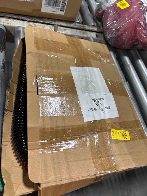 Photo 1 of **ITEMS SHOWN IN PHOTO ARE ONLY THINGS IN BOX-EVERYTHING ELSE IS MISSING**
48" Flexible Radiator Hose Stainless Steel Engine Cooling Water Hose Kit Universal Water Hoses Adapter with Chrome Cap Clamp (Black)