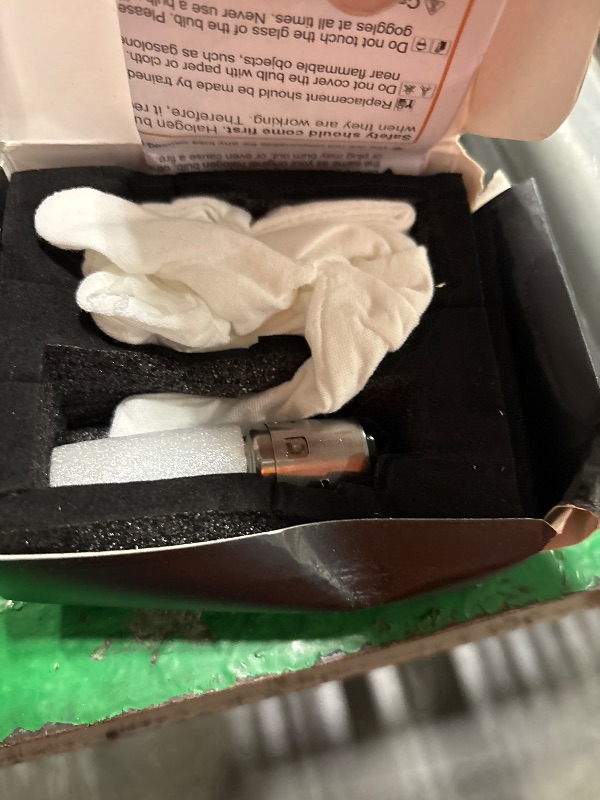 Photo 1 of **MISSING 1 BULB**
DZG Ba20d H6 S2 Halogen Bulbs 12V 35/35W Motorcycle Light Bulbs 5500K Warm White, Pack of 2