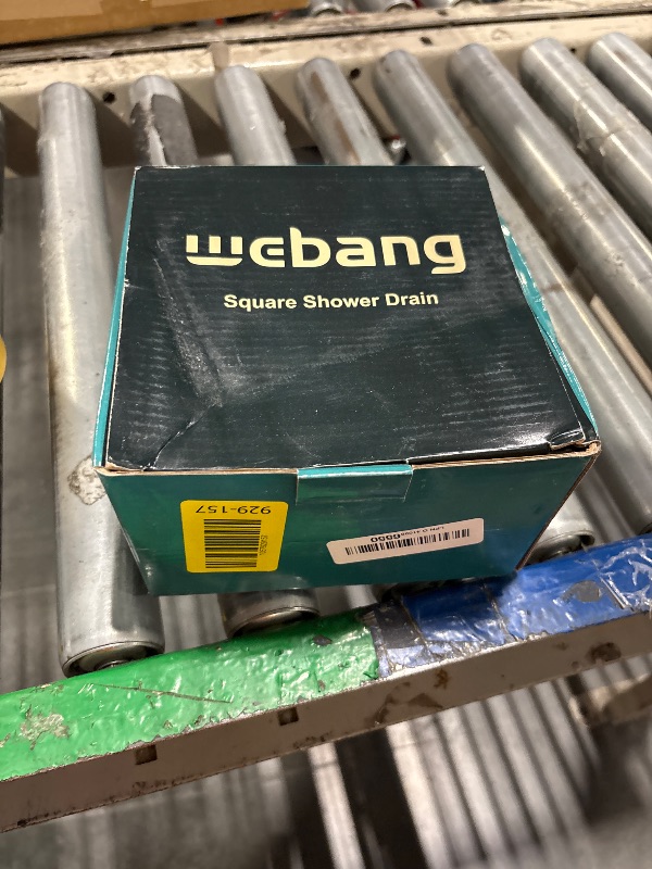 Photo 1 of **MISSING GOLD SCREEN FOR DRAIN**
WEBANG 4 Inch Square Shower Floor Drain with Flange,Quadrato Pattern Grate Removable,Food-Grade SUS 304 Stainless Steel,Watermark&CUPC Certified, Brushed Gold