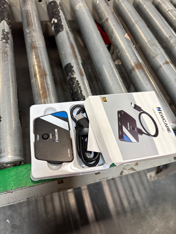 Photo 1 of [Upgrade] HDMI Switch 3 in 1 Out, 4K@60Hz HDMI 2.0 Switch Splitter with 2.6FT Long HDMI Cable, 3-Port HDMI Switcher Selector, Supports 4K 30Hz 3D 1080P HDCP2.2 for PS5 Xbox DVD Player Fire Stick PC