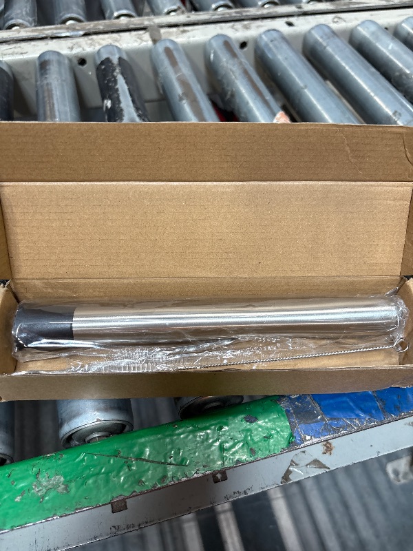 Photo 1 of **MISSING HOLE PUNCHER** 4Pcs Straw Puncher and Muddler Spoon Set 304 Stainless Steel Straw Hole Puncher for Plastic Lids Lemonade Cups Tools for Lemonade Stands Supplies