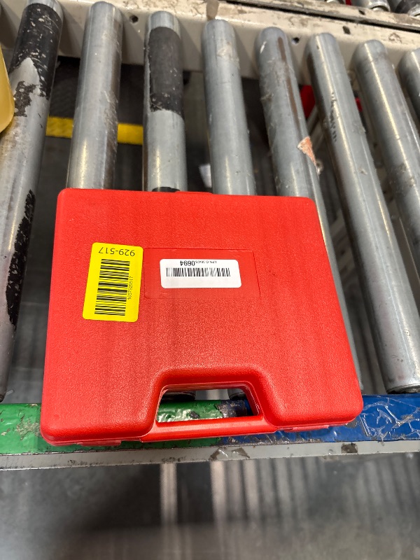 Photo 1 of **missing black rings**
Thorstone Double & Single Flaring Tool Kit for Brake Line and Brass Tubing Tool with Extra Adapters, 45 Degrees, Red