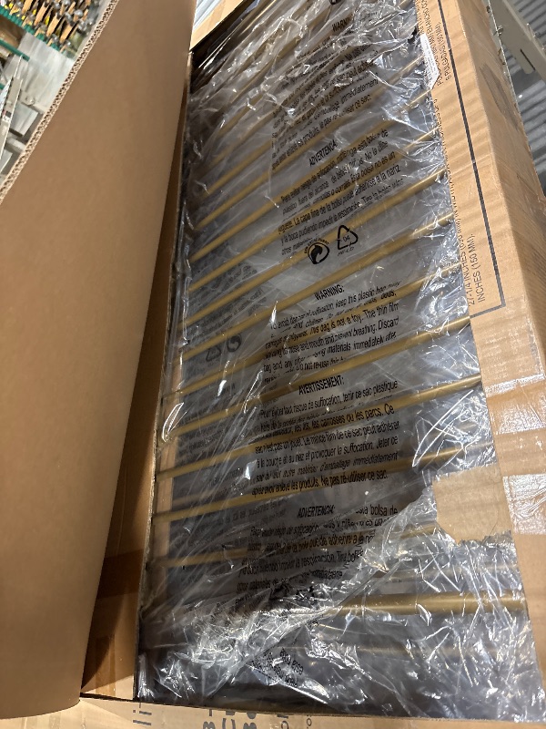 Photo 1 of ****MISSING HARDWARE**** Little Seeds Ivy 3-in-1 Convertible Metal Crib, Gold