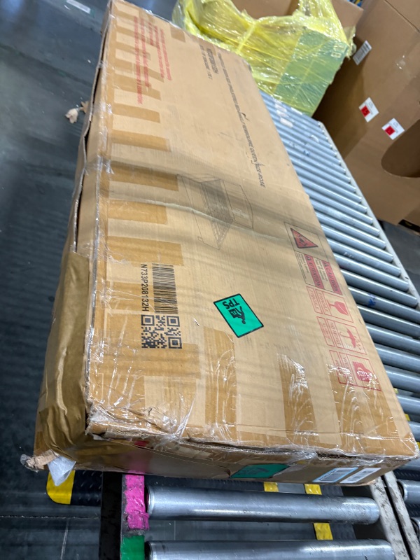 Photo 1 of ***2 BOX SET**
Ball & Cast Queen Size Bed Frame with Pull Out Trundle,Linen Upholstered Platform Bed with Wingback Headboard,Trundle Bed with Wood Slats Support,No Box Spring Needed,Pink