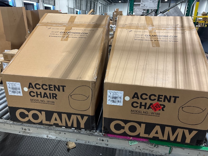 Photo 1 of ***2 BOX SET**
Swivel Barrel Accent Chair Set of 2, 360 Swivel with Hidden Storage, Modern Small Round Accent Chair for Living Room/Bedroom - Beige