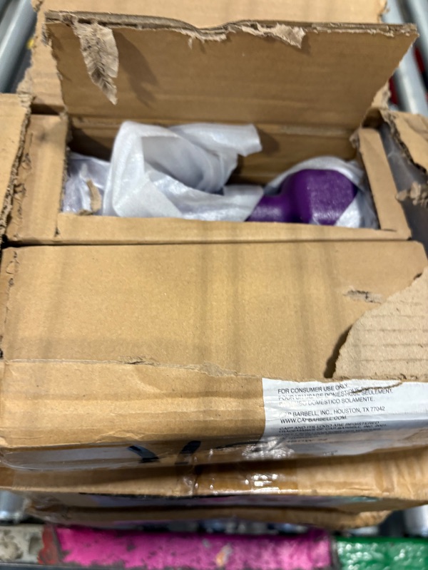 Photo 1 of **MISSING RACK FOR DUMBBELLS 3 BOX SET**
CAP Barbell 56 LB Set of Neoprene Dumbbells with Rack Color Series | 2, 3, 5, 8, 10 LB pairs