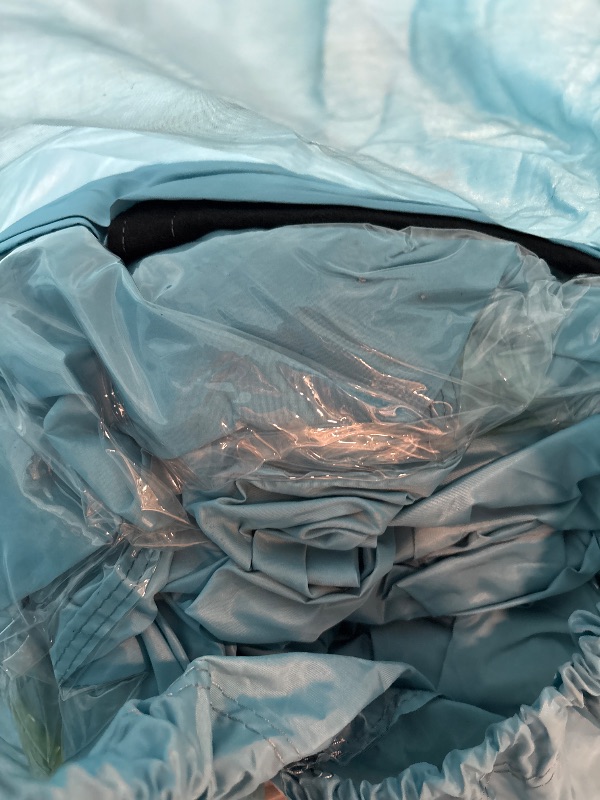 Photo 1 of **looks to be just the inflatable portion**
VEVOR 20x10x8ft Inflatable High Powerful 480W+750W Blowers Spray Booth Paint Air Filter System for Car Parking Tent Workstation Motorcycle Garage, 20108ft /632.5m, Blue