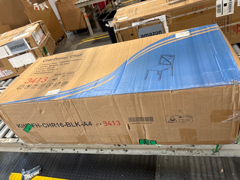 Photo 1 of ***CHAIRS ONLY**MISSING TABLE**
VECELO 5 Piece Dining Table Set for 4