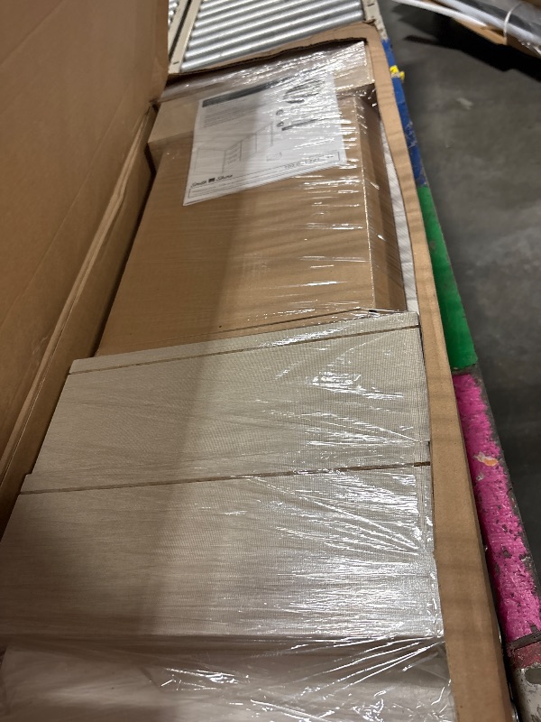 Photo 1 of **COLOR MAY BE DIFFERENT**
South Shore Myro, Contemporary Kitchen Island, Faux Black Stone and White