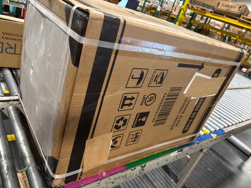 Photo 1 of **COMPLETELY FACTORY SEALED**
Electactic 3.0 Cu.ft Small Freezer, Mini Upright Freezer with Adjustable Thermostat, Removable Shelves, Reversible Single Door, for Bedroom/Home/Dorms/Apartment, Black