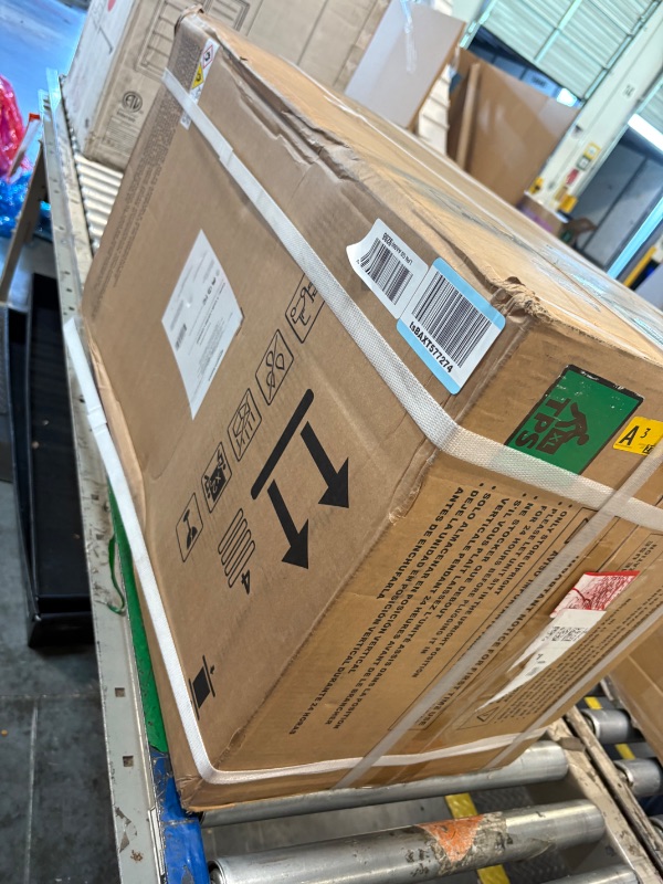 Photo 1 of **FACTORY SEALED AS SHOWN IN PHOTOS**
Amazon Basics 3-In-1 Portable Air Conditioner, 12000 BTU (ASHRAE), Cools Up to 550 Sqf, Portable AC with Cool/Dry (Dehumidifier)/Fan-Only Functions, Auto Mode, Sleep Mode, Timer, White