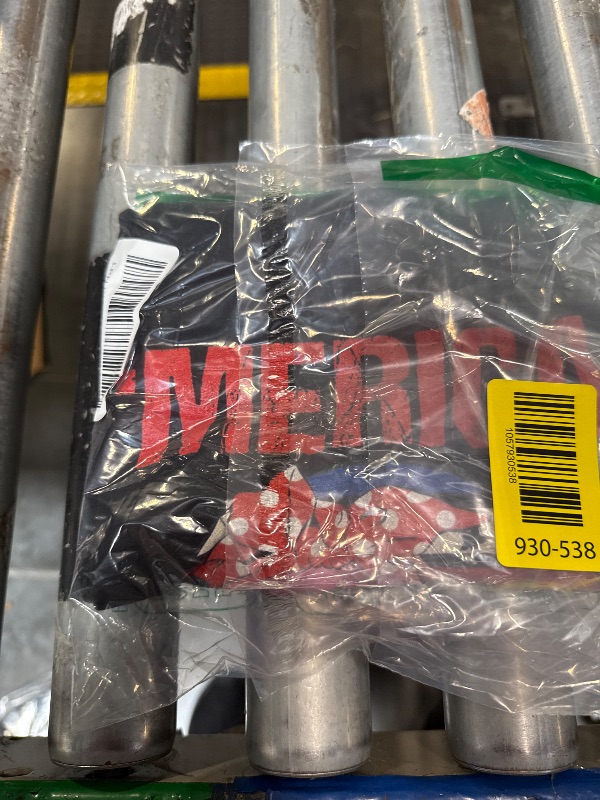 Photo 1 of 'Merica Flock Yeah 4th July Funny Patriotic Flamingo Tank Top