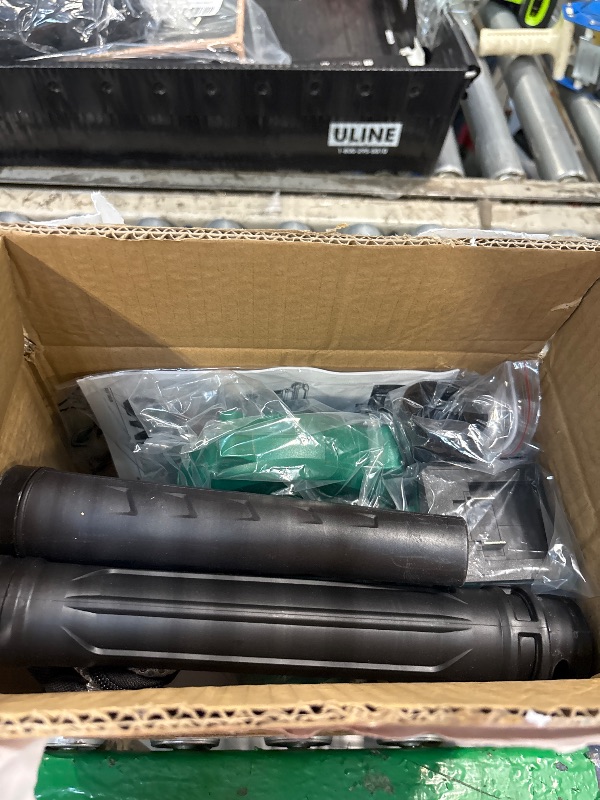 Photo 1 of K I M O. Cordless Leaf Blower Vacuum Combo 4 in 1, 3 Nozzles &3 Modes for Inflation & Deflation, Extended Tube & Variable Speed, 20000RPM 150MPH, 2x2000mAh Battery Powered Leaf Blowers for Lawn Care