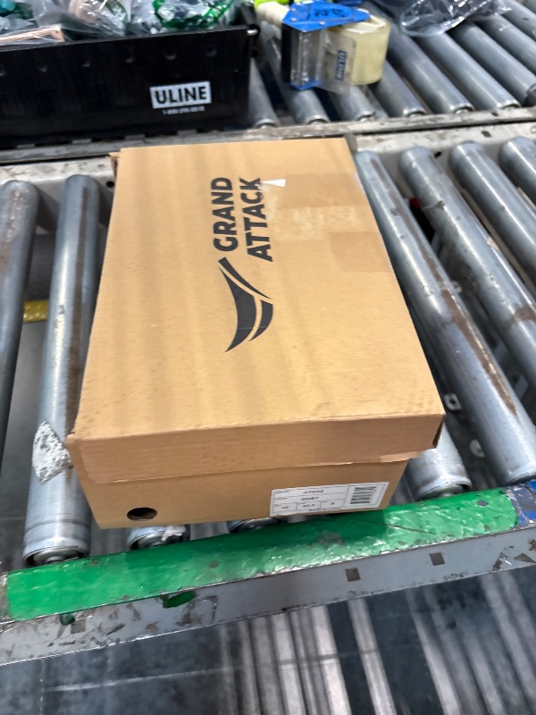 Photo 1 of Grand Attack Road Running Shoes for Men with Superior Cushioned Comfort Lightweight Mens Walking Shoes Non-Slip Breathable Athletic Tennis Cross-Training Shoes Rugby Sneakers Grey Size 10