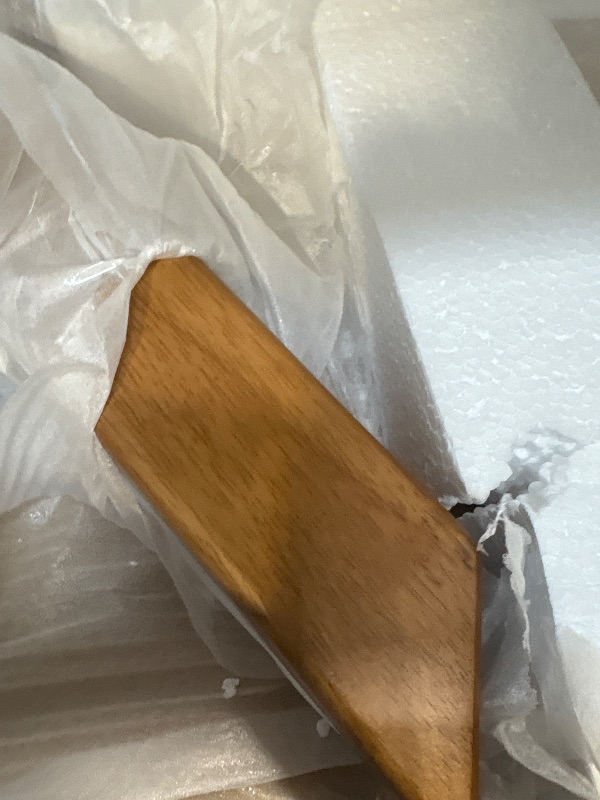 Photo 1 of **MAY NOT BE EXACT MATCH BUT SIMILAR**
Plank+Beam Verso Oval Dining Table, 62 Inch Solid Wood Kitchen, Minimalist Table for Dining Room, Pecan