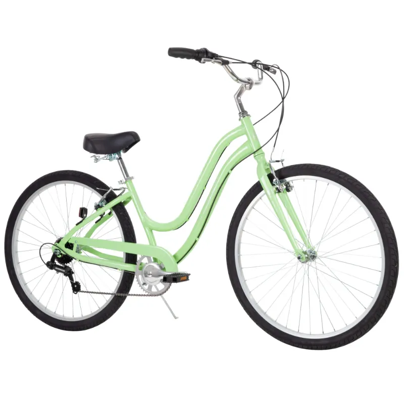 Photo 1 of **MINOR DAMAGE TO COVER OVER BIKE CHAIN**
Huffy 27.5" Parkside Comfort Bike, Fits Riders 5'0"+, Mint Green, Adult, Women's
