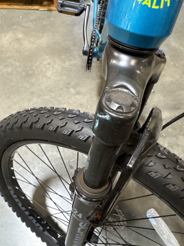 Photo 1 of **MINOR SCRATCHES**
Schwinn Axum Sport Youth Unisex 24-in. Mountain Bike, Blue