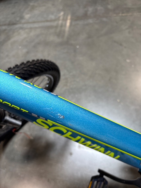 Photo 1 of **MINOR SCRATCHES**
Schwinn Axum Sport Youth Unisex 24-in. Mountain Bike, Blue