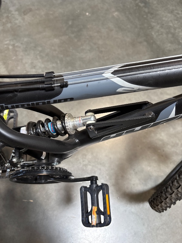 Photo 1 of **MINOR SCRATCHES & BOTH TIRES ARE FLAT**
24" Hyper Bicycles Havoc Mountain Bike, Youth/Adult, Recommended Ages 10-14 Years Old, Black
